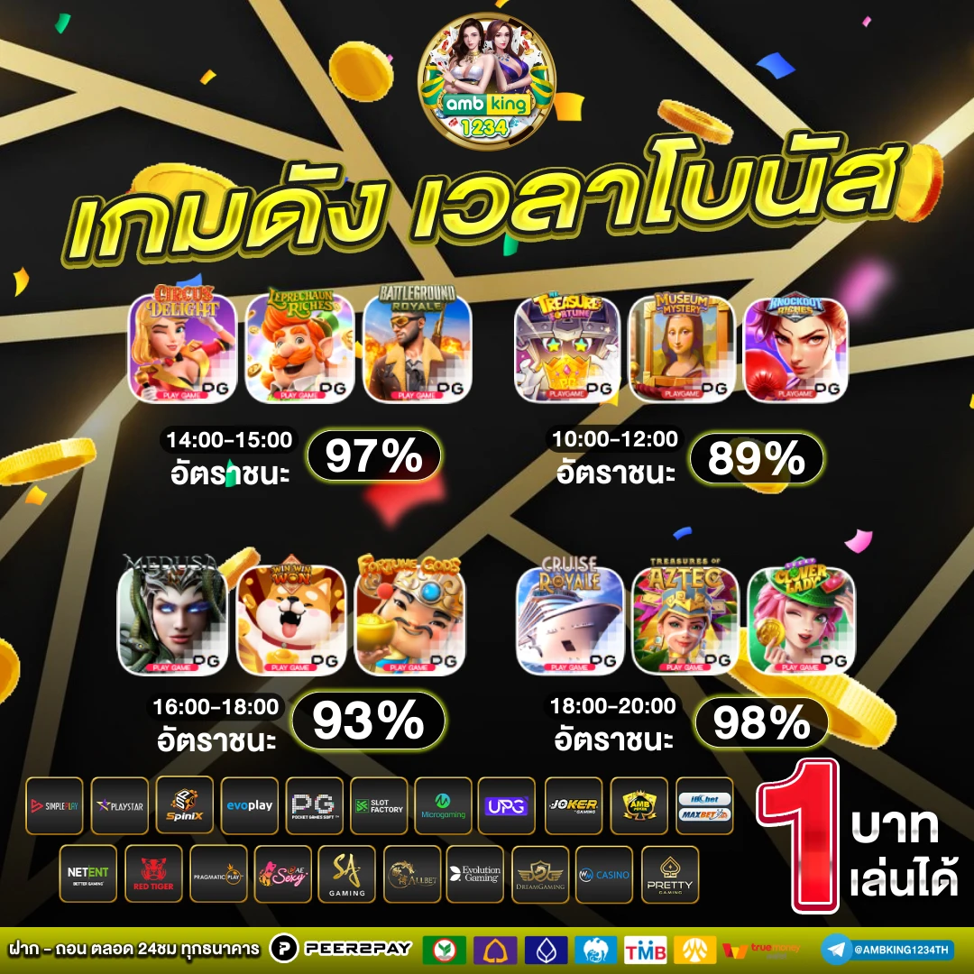 เว็บเล่นสล็อต - แบนเนอร์โปรโมชั่น